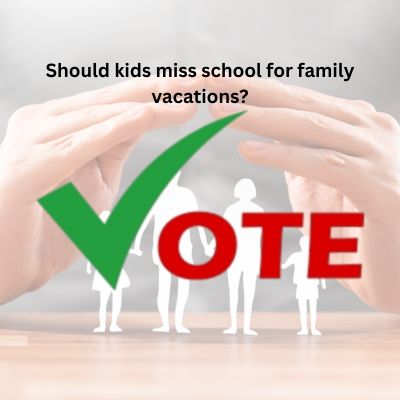 Kids miss school for family vacations