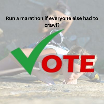 Run a marathon