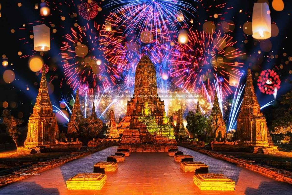 What People Think About Asian Festivals And Local Traditions