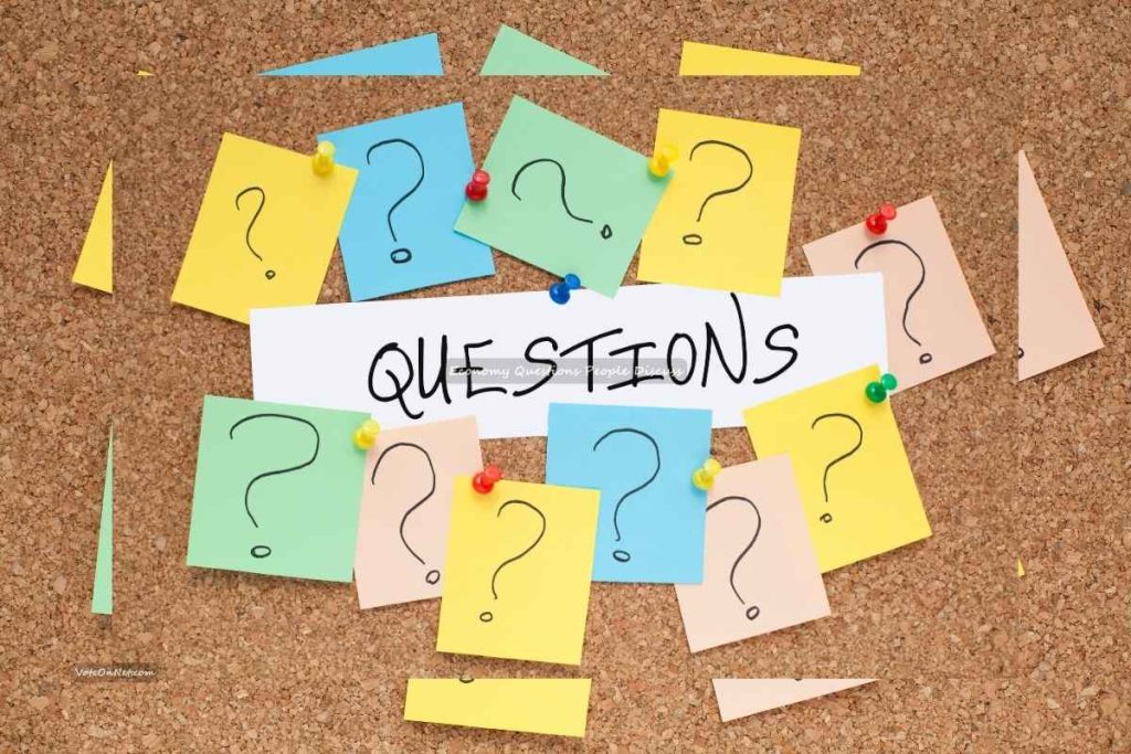 Economy Questions People Discuss